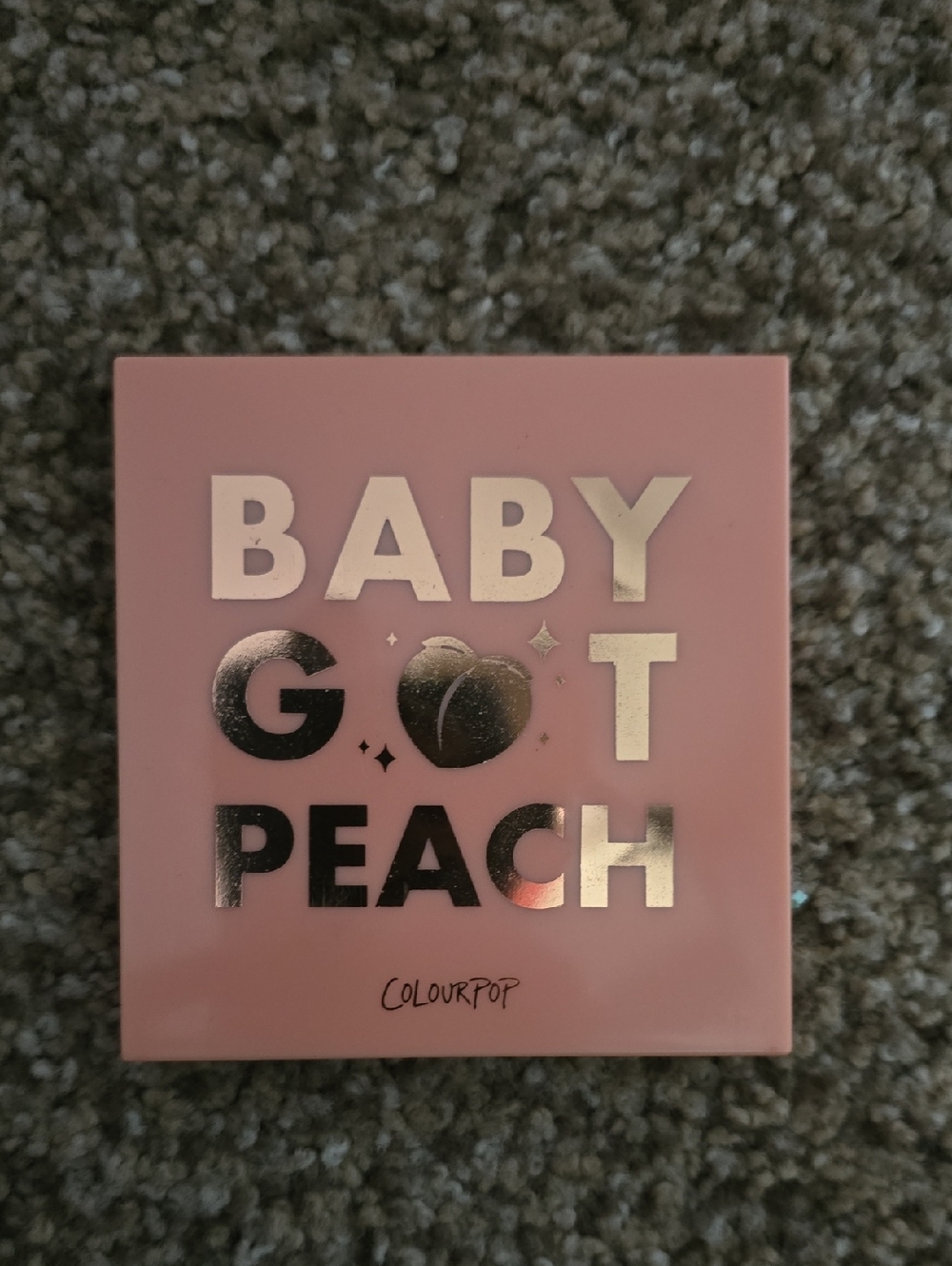 ColourPop Baby Got Peach Eyeshadow Palette - Rose Pink